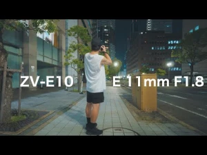 Sony E 11mm F1.8 (SEL11F18) + ZV-E10 Cinematic Video low light Test (Gimbal ZHIYUN CRANE M3)