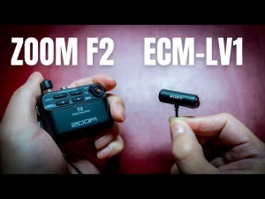 SONY ラベリアマイク「ECM-LV1」購入。ZOOM F2との相性が最高だった!!