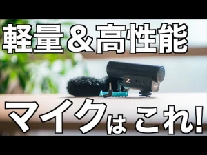 【海外で大人気】高性能でコンパクトなショットガンマイク！Sennheiser MKE400 IIを徹底レビュー！設定ごとの音声サンプルあり！