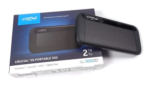 「Crucial X8 Portable SSD 2TB」をレビュー。最新QLC型NAND採用のUSB3.1 Gen2接続ポータブルSSDを徹底検証 : 自作とゲームと趣味の日々