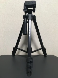 SLIK 三脚 GX6400（4段で全高154cm）は初心者におすすめ【レビュー】