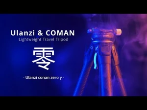 動画と写真で使える超軽量ハイブリッド三脚【Ulanzi Lightweight Travel Tripod】