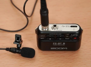 Zoom F2-BTでの32ビットフロート録音