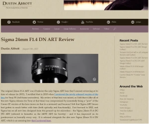 24mm F1.4 DG DNはシグマの最高傑作